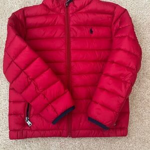 Polo Ralph Lauren Red Quilted Jacket